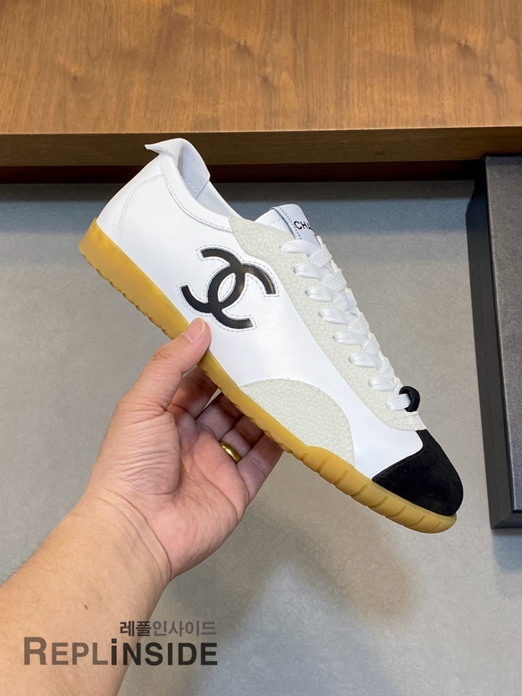 레플리카 명품 [CHANEL] 샤넬 CC로고 남성 스니커즈 G47126 남성용 - 로고 실사