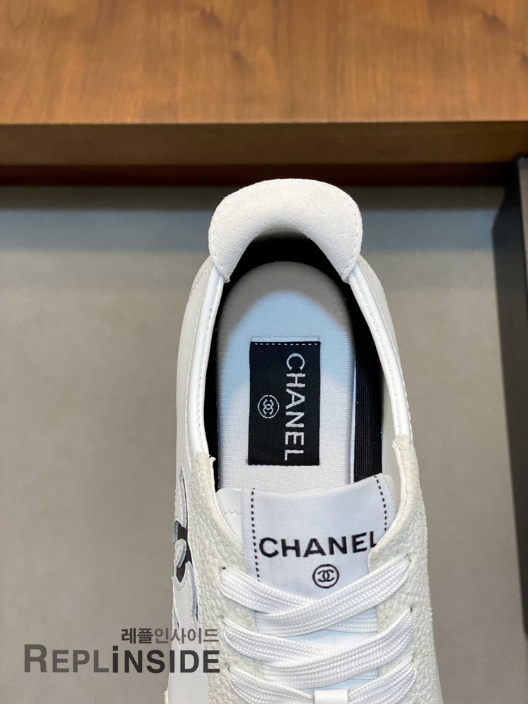 레플리카 명품 [CHANEL] 샤넬 CC로고 남성 스니커즈 G47126 남성용 - 박스 실사