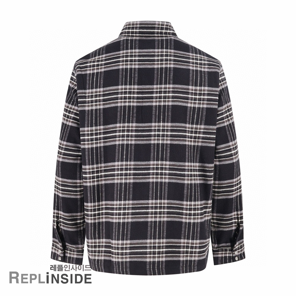 레플리카 명품 [Chrome Hearts] 크롬하츠 체크 셔츠 남녀공용 - 옆면 실사
