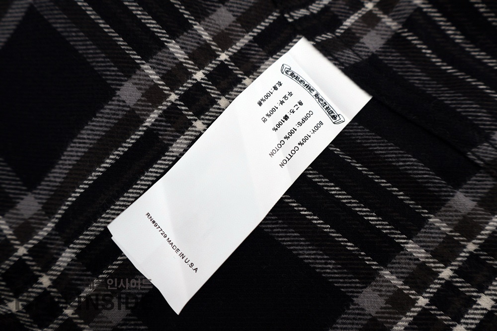 레플리카 명품 [Chrome Hearts] 크롬하츠 체크 셔츠 남녀공용 - 전체 실사