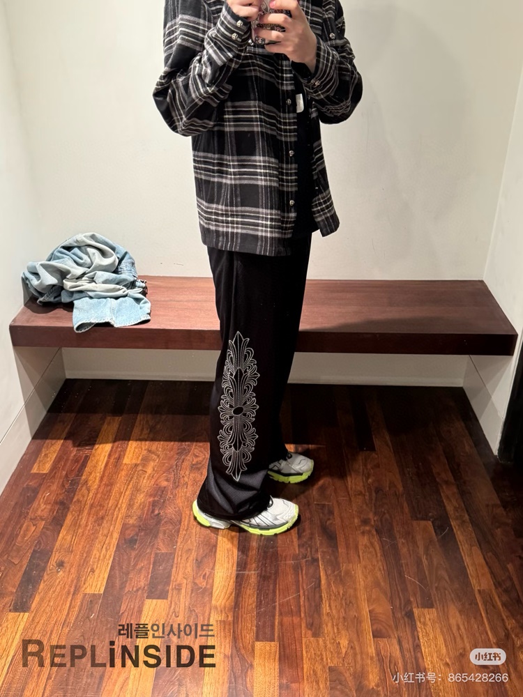 레플리카 명품 [Chrome Hearts] 크롬하츠 체크 셔츠 남녀공용 - 라벨 실사