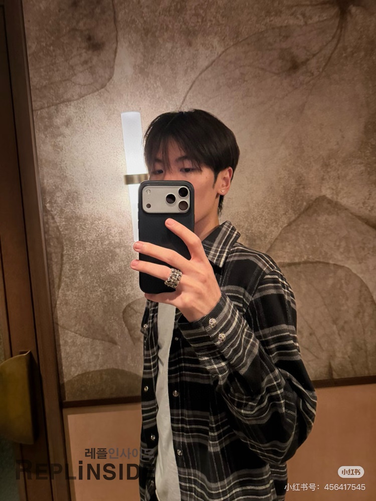 레플리카 명품 [Chrome Hearts] 크롬하츠 체크 셔츠 남녀공용 - 특가 실사