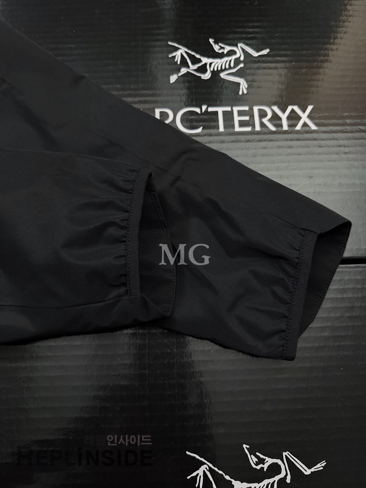 레플리카 명품 [ARCTERY] 아크테릭스 솔라노 후디 SOLANO HOODY 자켓 블랙 남녀공용 - 인솔 실사