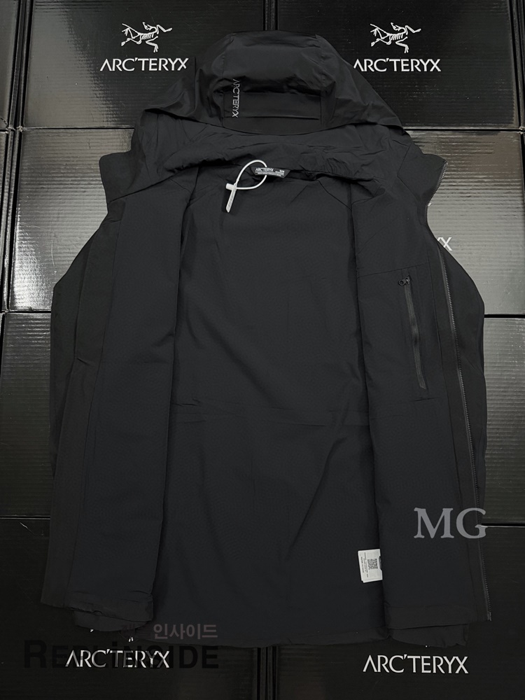레플리카 명품 [ARCTERY] 아크테릭스 솔라노 후디 SOLANO HOODY 자켓 블랙 남녀공용 - 박스 실사