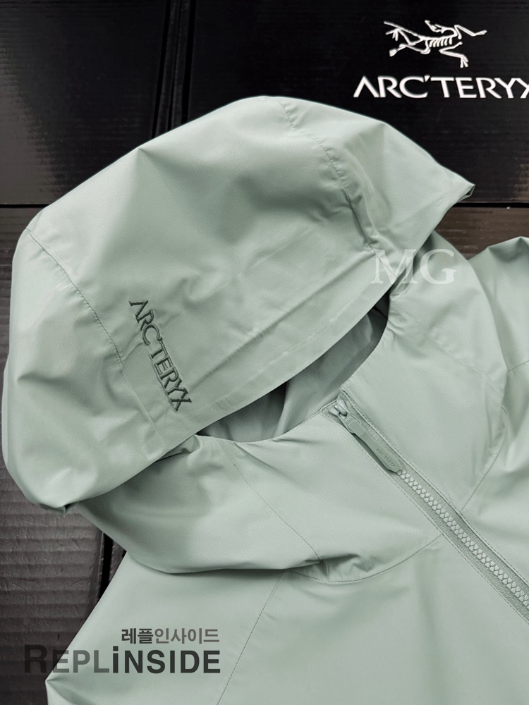 레플리카 명품 [ARCTERY] 아크테릭스 솔라노 후디 SOLANO HOODY 자켓 스톤 그린 남녀공용 - 뒷면 실사