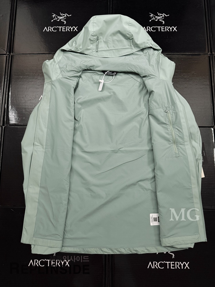 레플리카 명품 [ARCTERY] 아크테릭스 솔라노 후디 SOLANO HOODY 자켓 스톤 그린 남녀공용 - 박스 실사