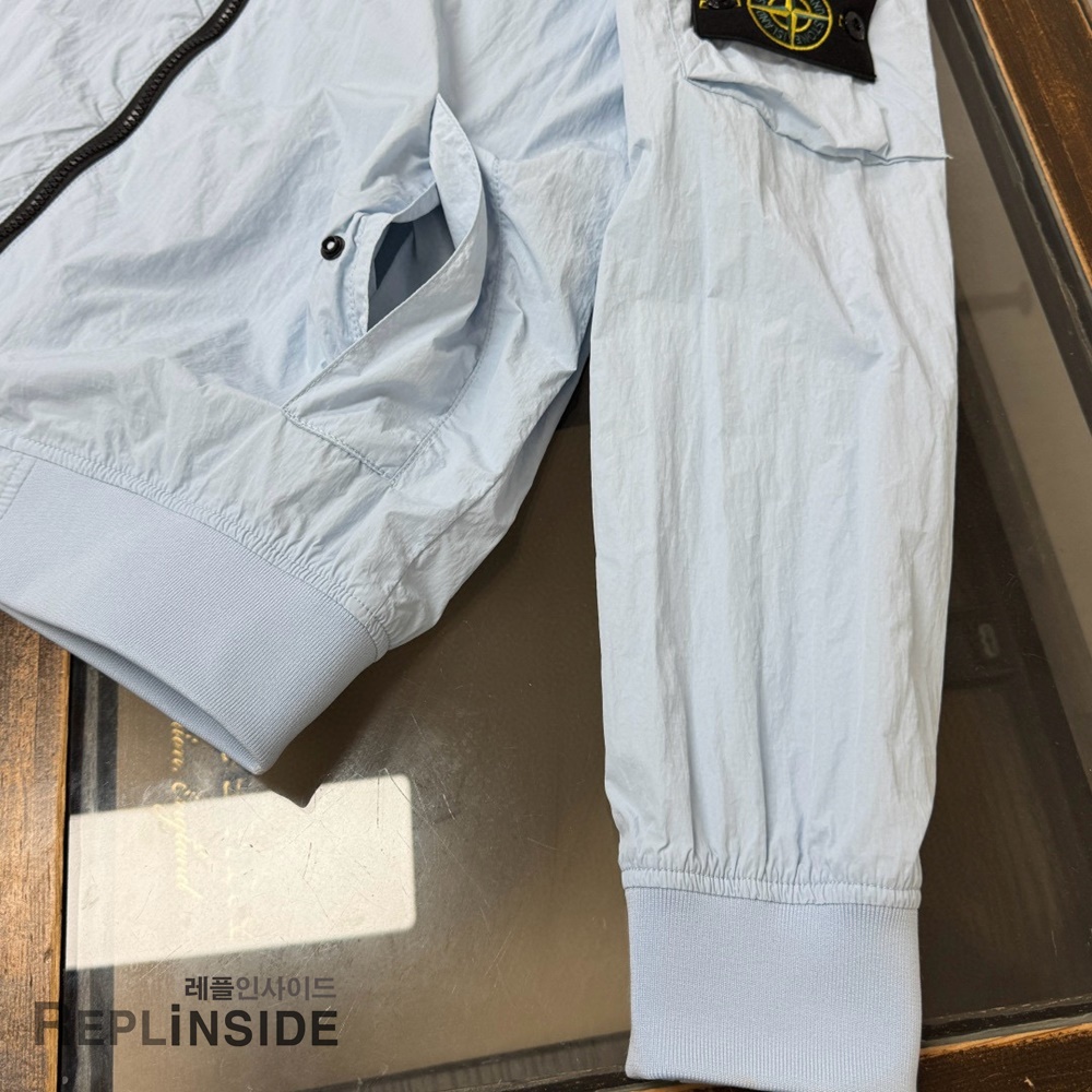 레플리카 명품 [STONE ISLAND] 스톤아일랜드 메탈 나일론 바람막이 후드 자켓 02 3컬러 남성용 - 사이즈 실사