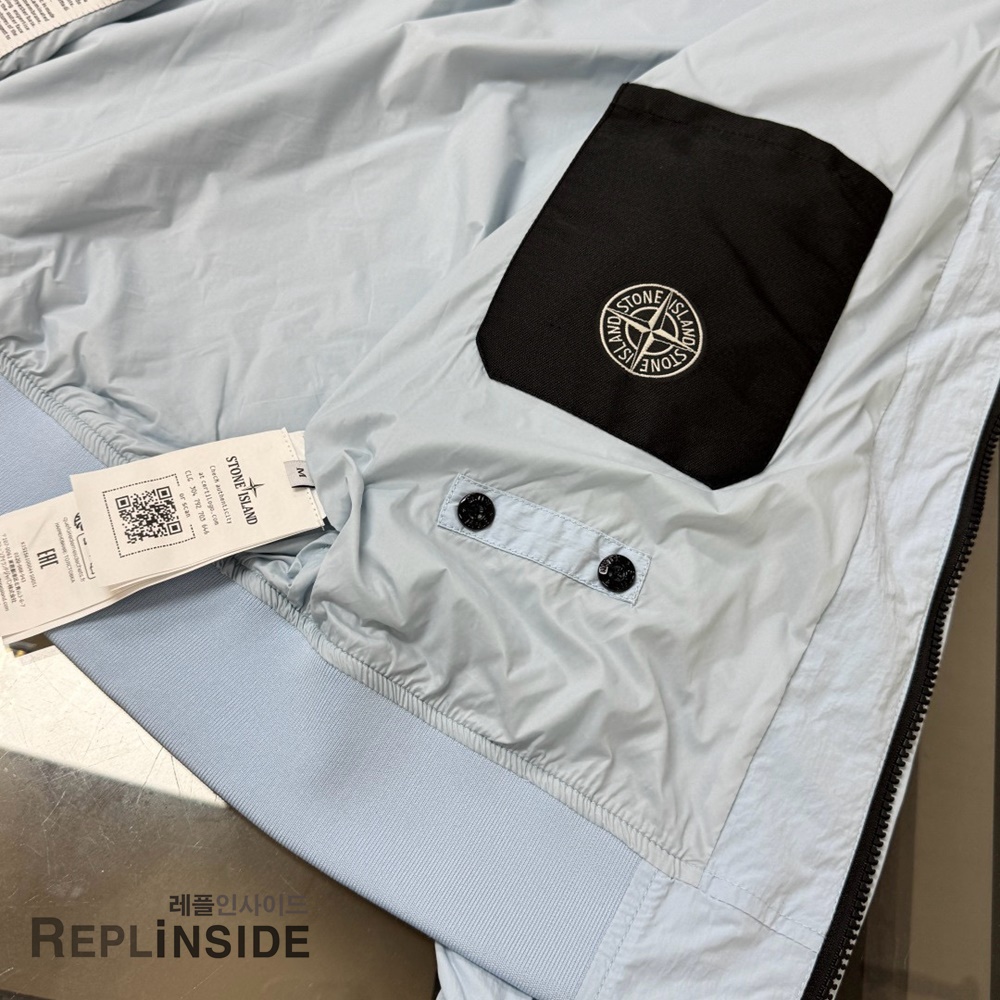레플리카 명품 [STONE ISLAND] 스톤아일랜드 메탈 나일론 바람막이 후드 자켓 02 3컬러 남성용 - 상세 이미지 실사 19