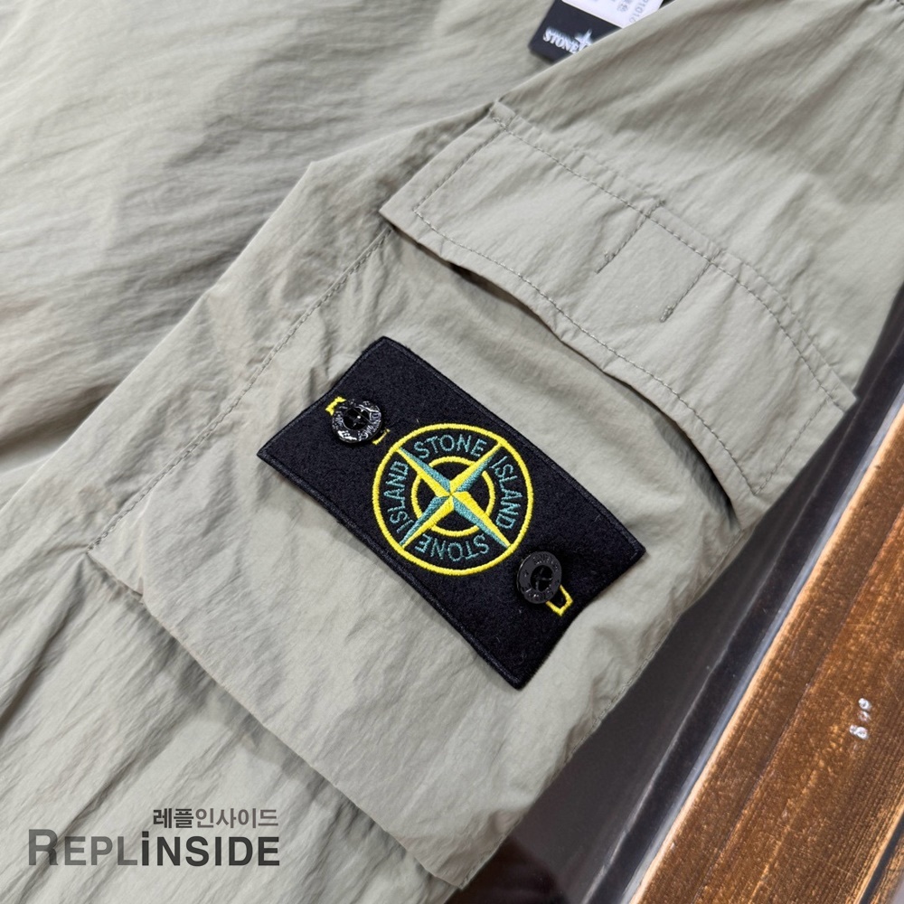 레플리카 명품 [STONE ISLAND] 스톤아일랜드 메탈 나일론 바람막이 후드 자켓 02 3컬러 남성용 - 상세 이미지 실사 25