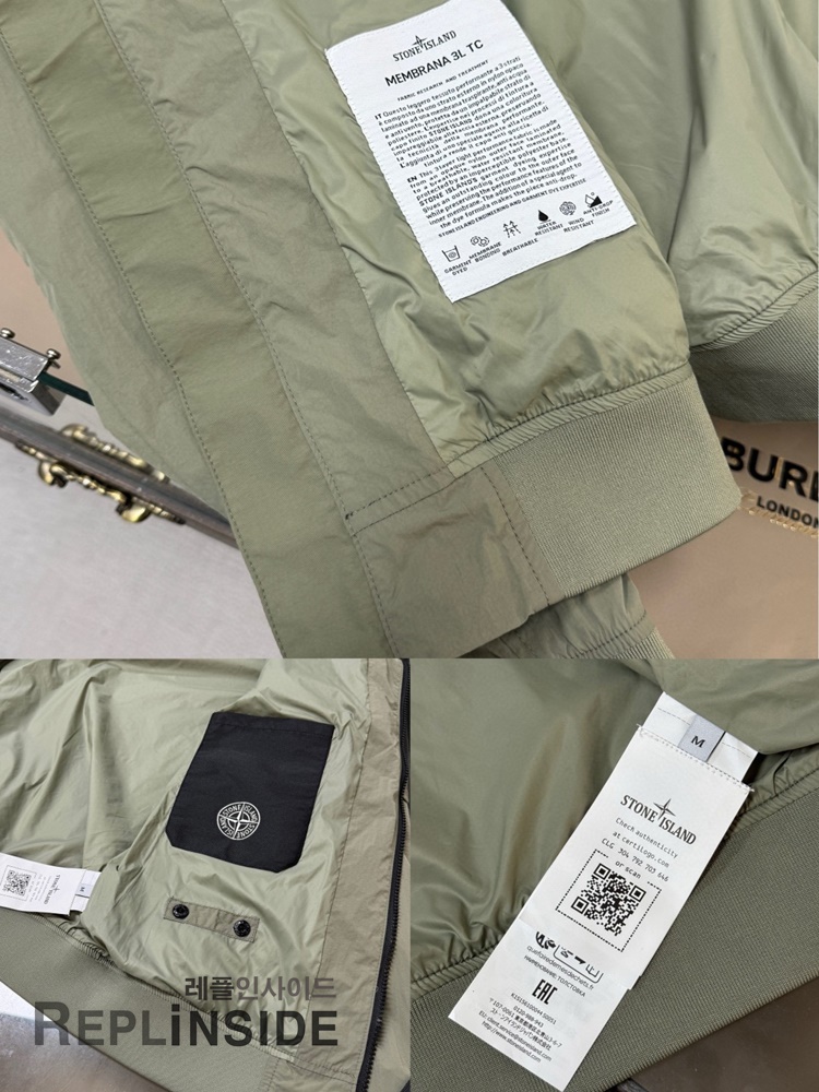 레플리카 명품 [STONE ISLAND] 스톤아일랜드 메탈 나일론 바람막이 후드 자켓 02 3컬러 남성용 - 상세 이미지 실사 29