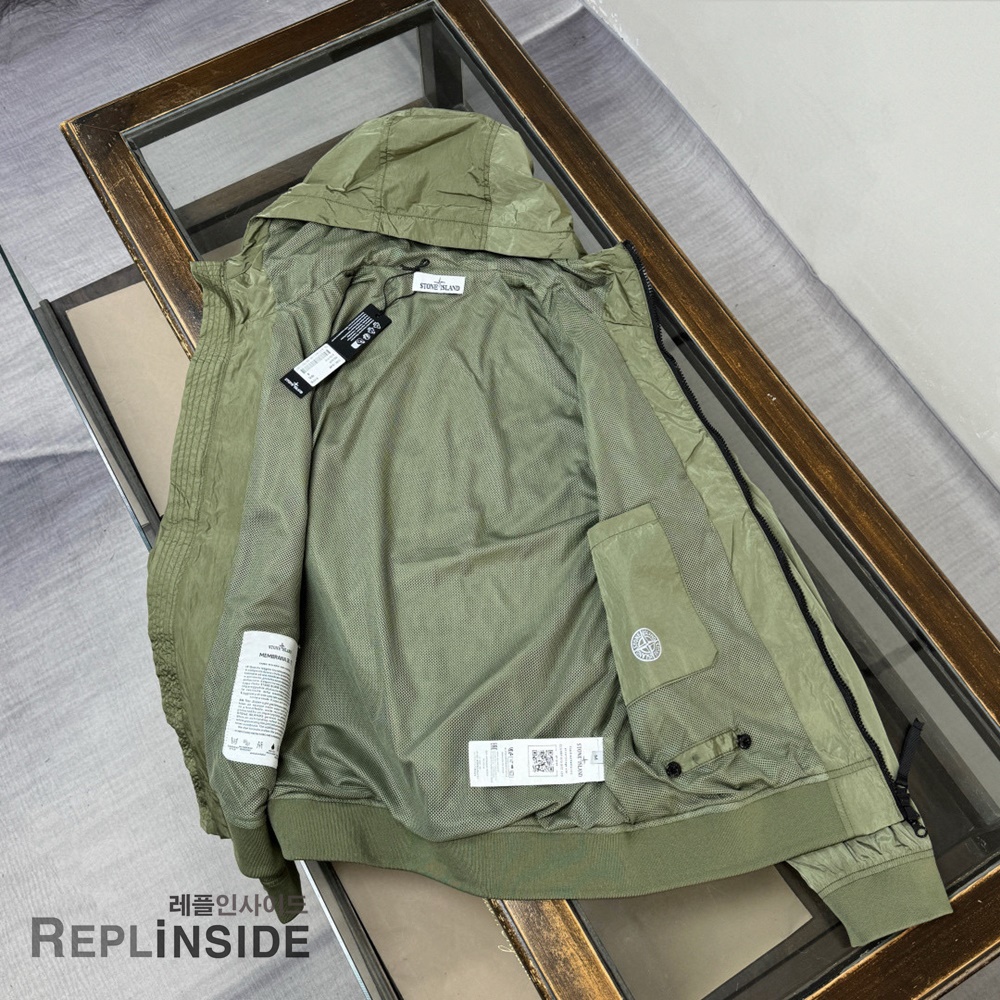 레플리카 명품 [STONE ISLAND] 스톤아일랜드 메탈 나일론 바람막이 후드 자켓 03 3컬러 남성용 - 택 실사