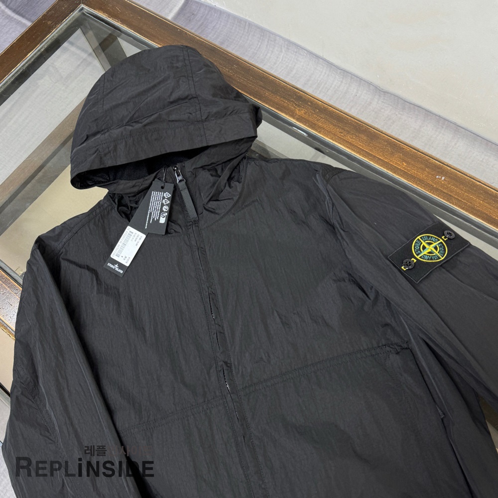 레플리카 명품 [STONE ISLAND] 스톤아일랜드 메탈 나일론 바람막이 후드 자켓 03 3컬러 남성용 - 포장 실사