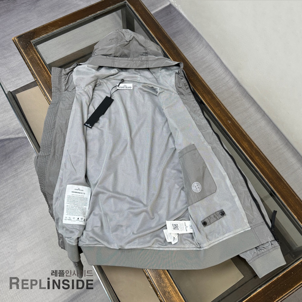 레플리카 명품 [STONE ISLAND] 스톤아일랜드 메탈 나일론 바람막이 후드 자켓 03 3컬러 남성용 - 상세 이미지 실사 26
