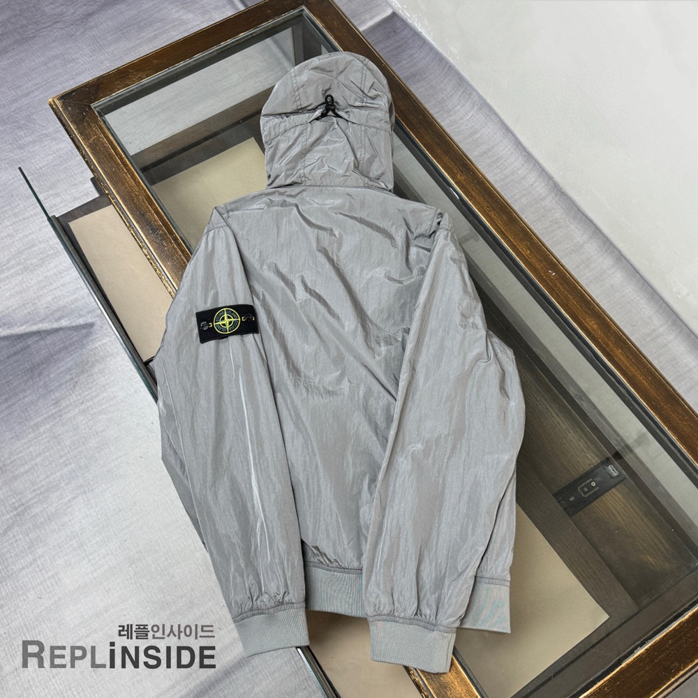 레플리카 명품 [STONE ISLAND] 스톤아일랜드 메탈 나일론 바람막이 후드 자켓 03 3컬러 남성용 - 상세 이미지 실사 28