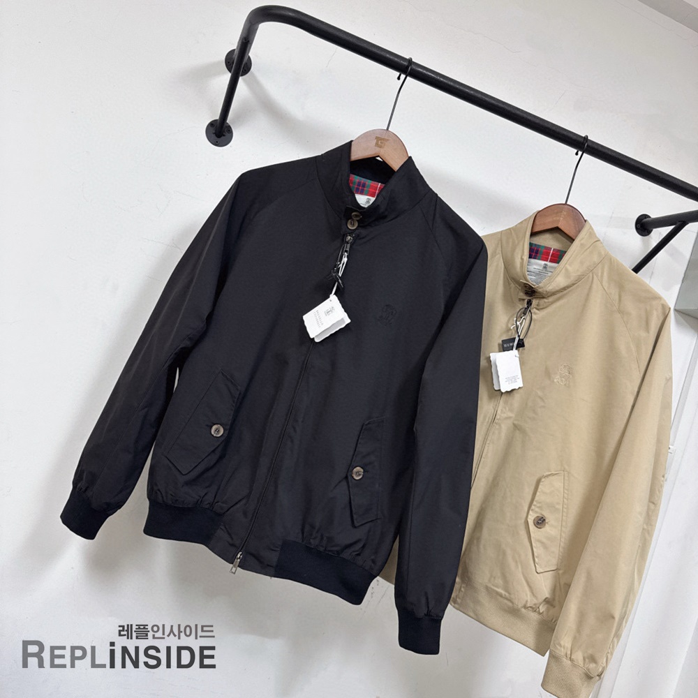 레플리카 명품 [Brunello Cucinelli] 브루넬로 쿠치넬리 트랜치 자켓 남성용 - 옆면 실사