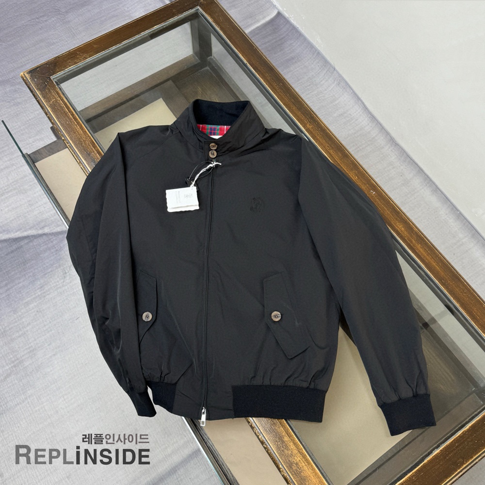 레플리카 명품 [Brunello Cucinelli] 브루넬로 쿠치넬리 트랜치 자켓 남성용 - 디테일 실사