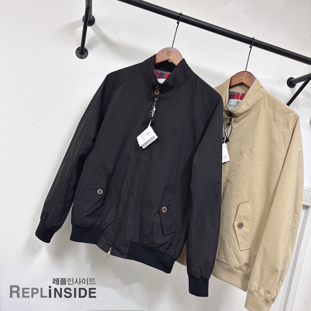 레플리카 명품 [Brunello Cucinelli] 브루넬로 쿠치넬리 트랜치 자켓 남성용 - 소재 실사