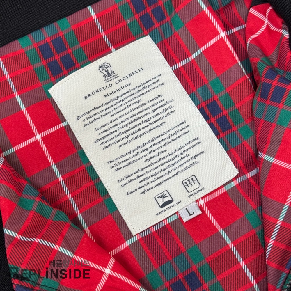 레플리카 명품 [Brunello Cucinelli] 브루넬로 쿠치넬리 트랜치 자켓 남성용 - 비교 실사