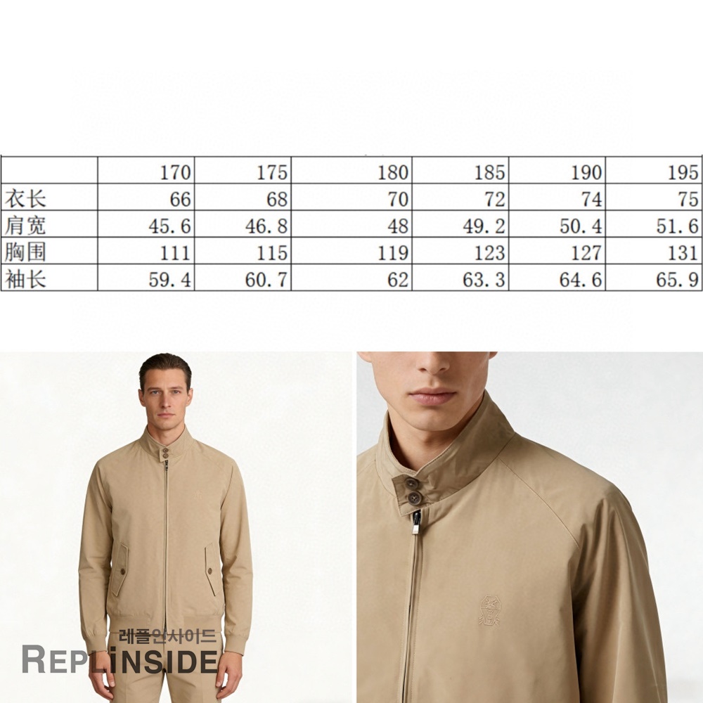 레플리카 명품 [Brunello Cucinelli] 브루넬로 쿠치넬리 트랜치 자켓 남성용 - 상세 이미지 실사 21