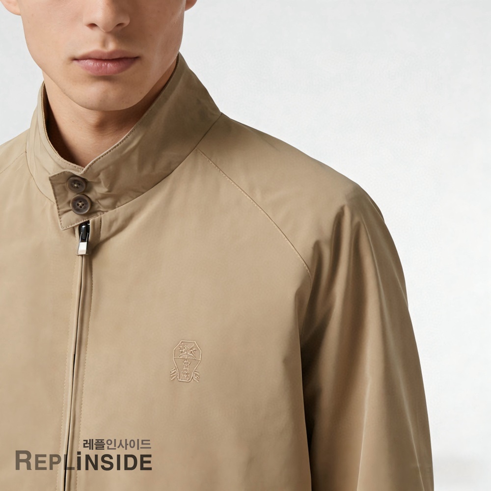 레플리카 명품 [Brunello Cucinelli] 브루넬로 쿠치넬리 트랜치 자켓 남성용 - 상세 이미지 실사 23