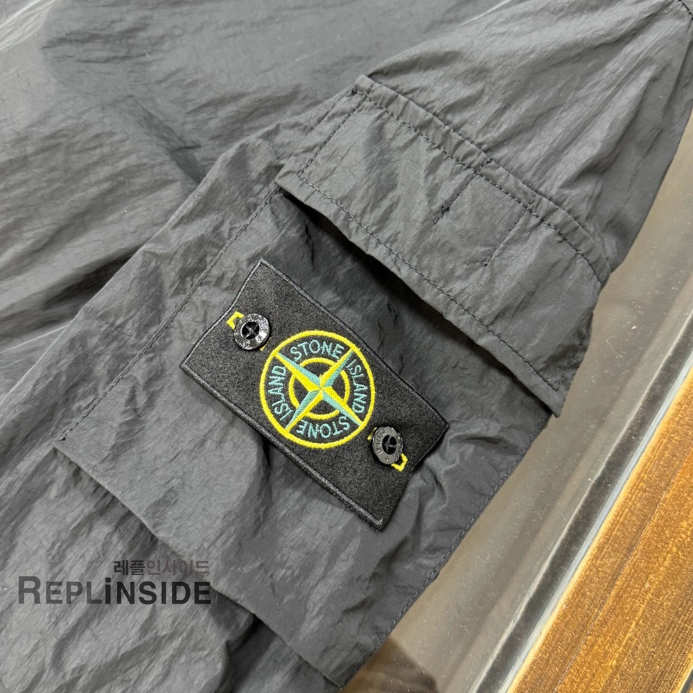 레플리카 명품 [STONE ISLAND] 스톤아일랜드 메탈 나일론 바람막이 후드 자켓 02 3컬러 남성용 - 인솔 실사