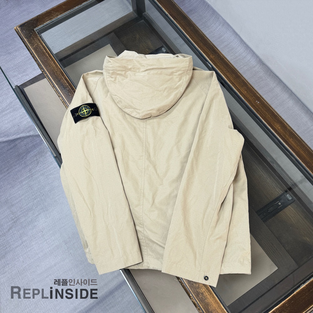 레플리카 명품 [STONE ISLAND] 스톤아일랜드 메탈 지퍼 후드 자켓 2컬러 남성용 - 상세 이미지 실사 19