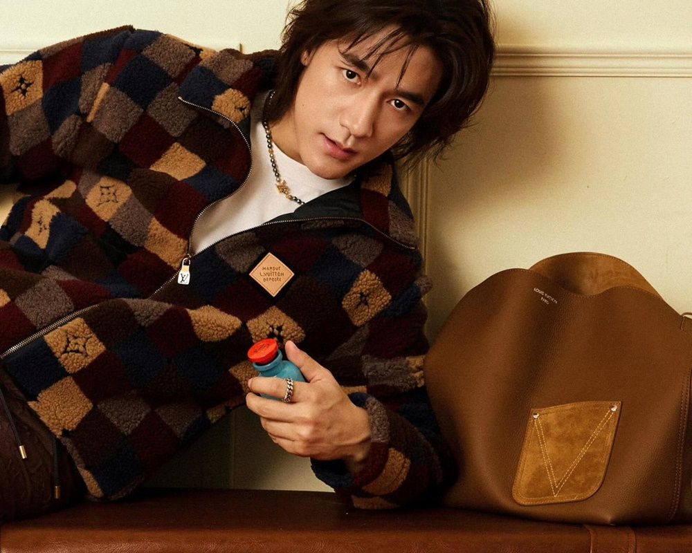 레플리카 명품 [LOUIS VUITTON] 루이비통 체크 다미에 플리스 집업 블루종 자켓 후리스 남성용 - 특가 실사