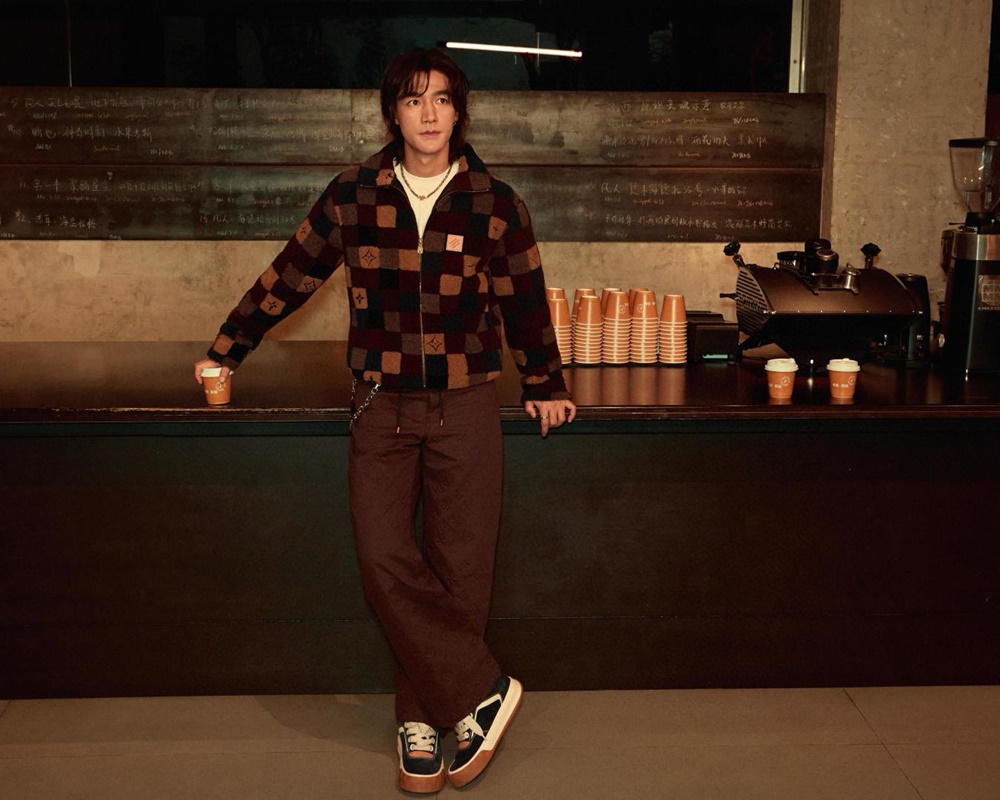 레플리카 명품 [LOUIS VUITTON] 루이비통 체크 다미에 플리스 집업 블루종 자켓 후리스 남성용 - 상세 이미지 실사 25