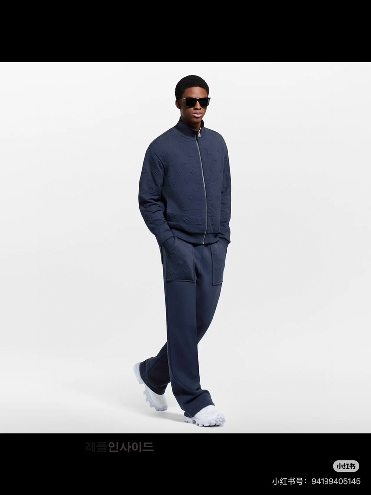 레플리카 명품 [LOUIS VUITTON] 루이비통 모노그램 엠보싱 재킷 남성용 - 라벨 실사