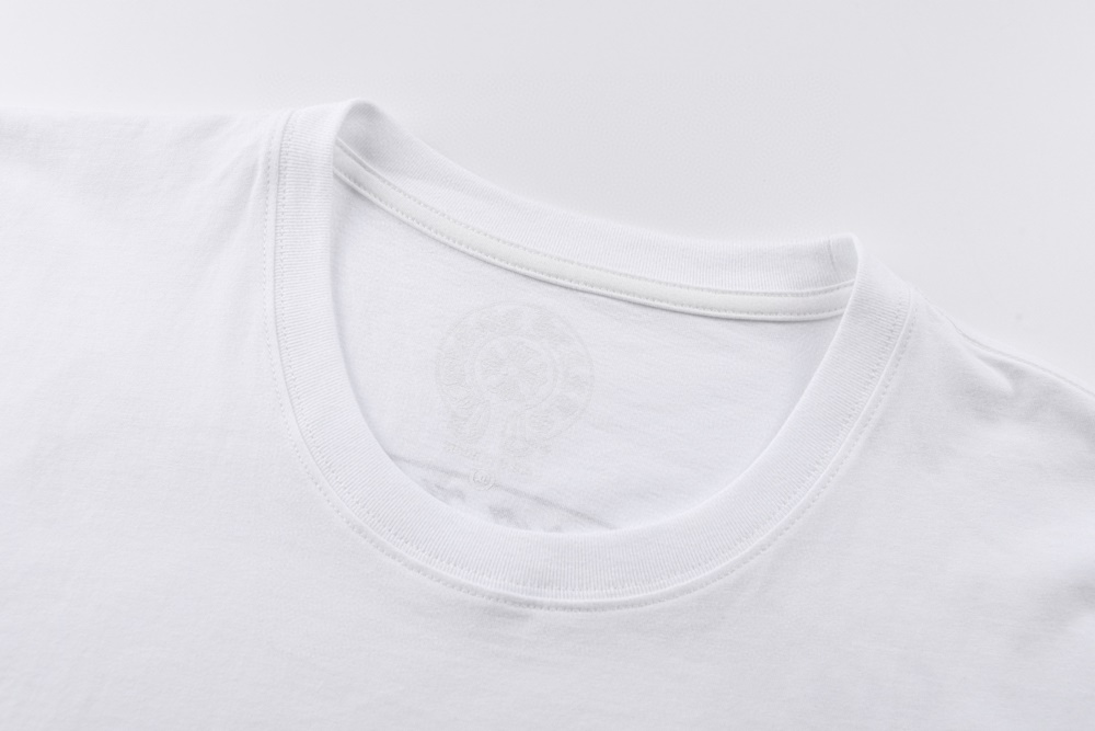 레플리카 명품 [Chrome Hearts] 크롬하츠 크로스 마인드 프린트 반팔 티셔츠 화이트/블랙 2컬러 남녀공용 - 뒷면 실사