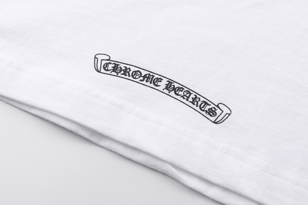 레플리카 명품 [Chrome Hearts] 크롬하츠 크로스 마인드 프린트 반팔 티셔츠 화이트/블랙 2컬러 남녀공용 - 박스 실사