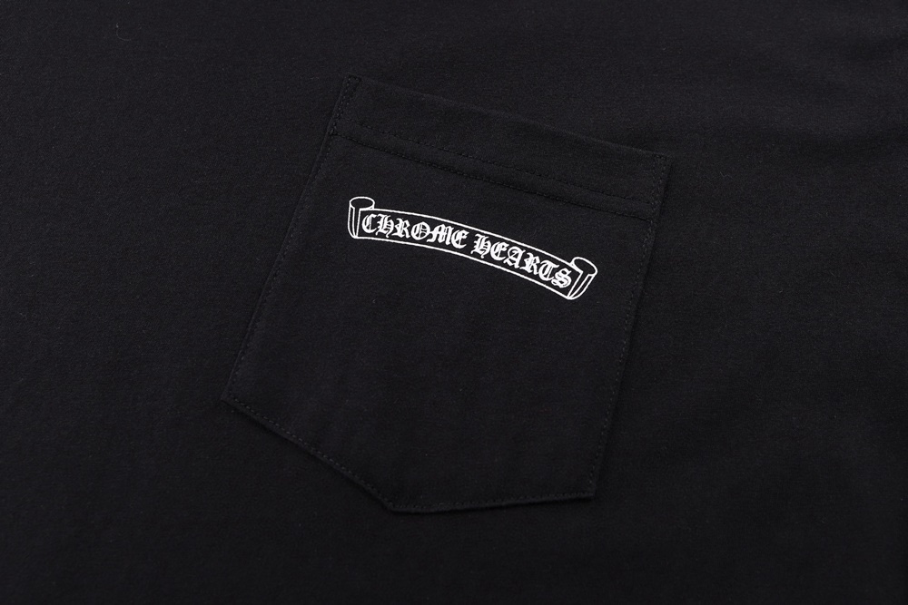 레플리카 명품 [Chrome Hearts] 크롬하츠 크로스 마인드 프린트 반팔 티셔츠 화이트/블랙 2컬러 남녀공용 - 라벨 실사