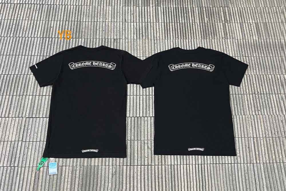 레플리카 명품 [Chrome Hearts] 크롬하츠 크로스 마인드 프린트 반팔 티셔츠 화이트/블랙 2컬러 남녀공용 - 상세 이미지 실사 22