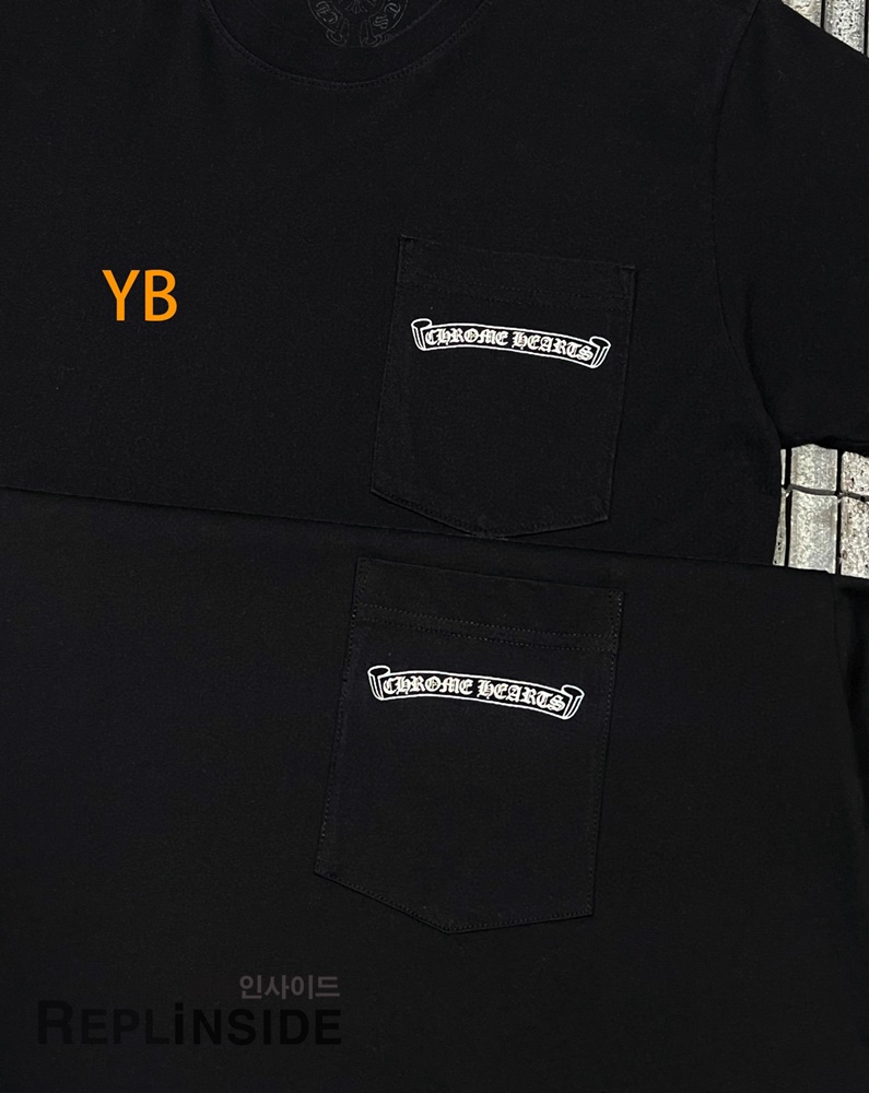 레플리카 명품 [Chrome Hearts] 크롬하츠 크로스 마인드 프린트 반팔 티셔츠 화이트/블랙 2컬러 남녀공용 - 상세 이미지 실사 25