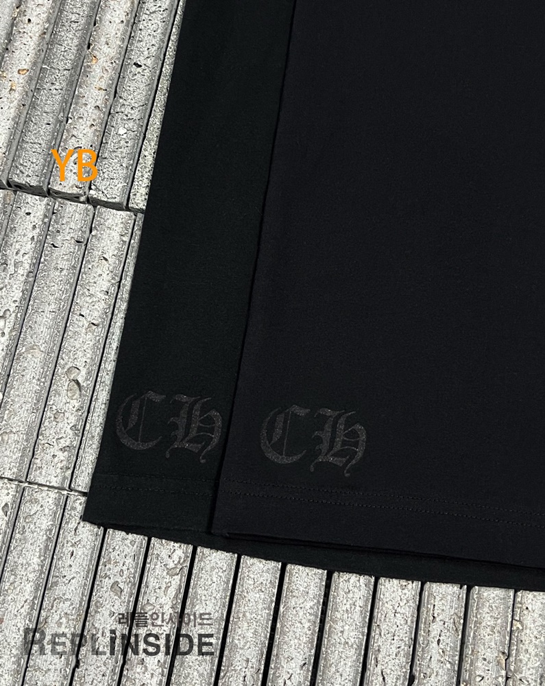 레플리카 명품 [Chrome Hearts] 크롬하츠 크로스 마인드 프린트 반팔 티셔츠 화이트/블랙 2컬러 남녀공용 - 상세 이미지 실사 29