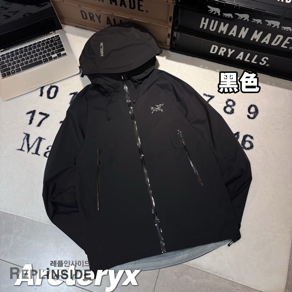 레플리카 명품 [ARCTERY] 아크테릭스 베타 BETA 자켓 블랙 / 핑크 / 퍼플 / 연그린 / 연블루 / 브라운 6컬러 남녀공용 - 앞면 실사