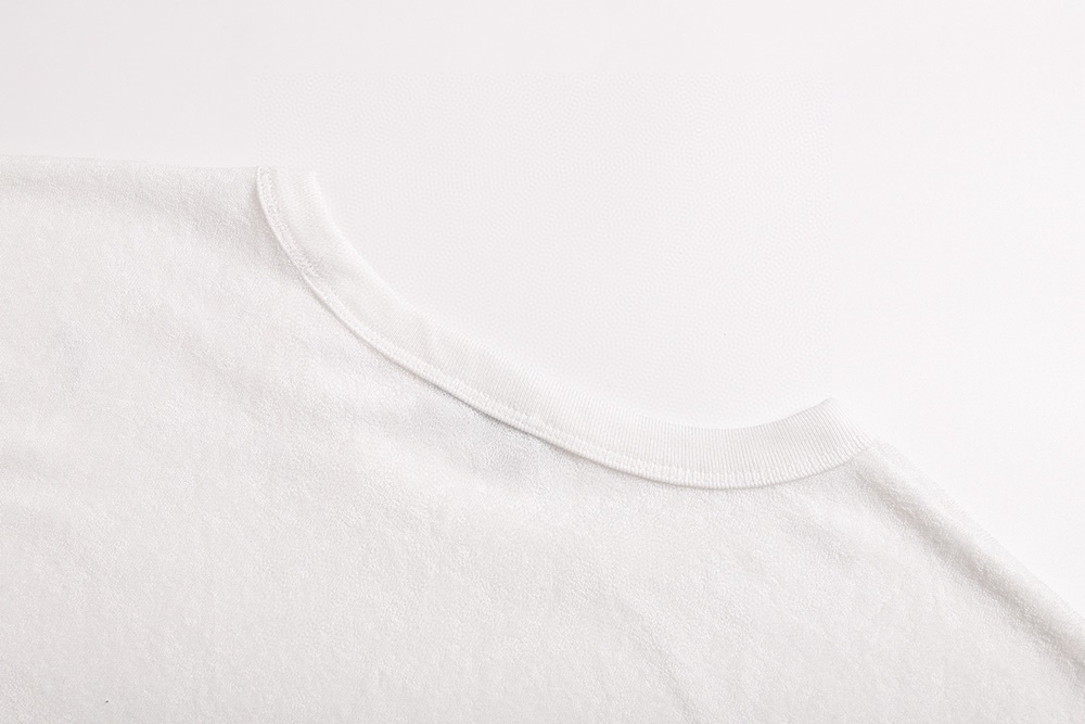 레플리카 명품 [DIOR] 디올 자수 디테일 테리 코튼 남성 반팔티셔츠 블루/화이트 2컬러 남녀공용 - 포장 실사