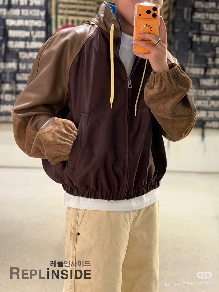 레플리카 명품 [LOEWE] 로에베 나일론 봄버 자켓 남녀공용 - 디테일 실사