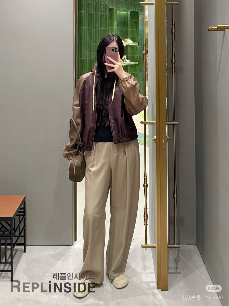 레플리카 명품 [LOEWE] 로에베 나일론 봄버 자켓 남녀공용 - 라벨 실사