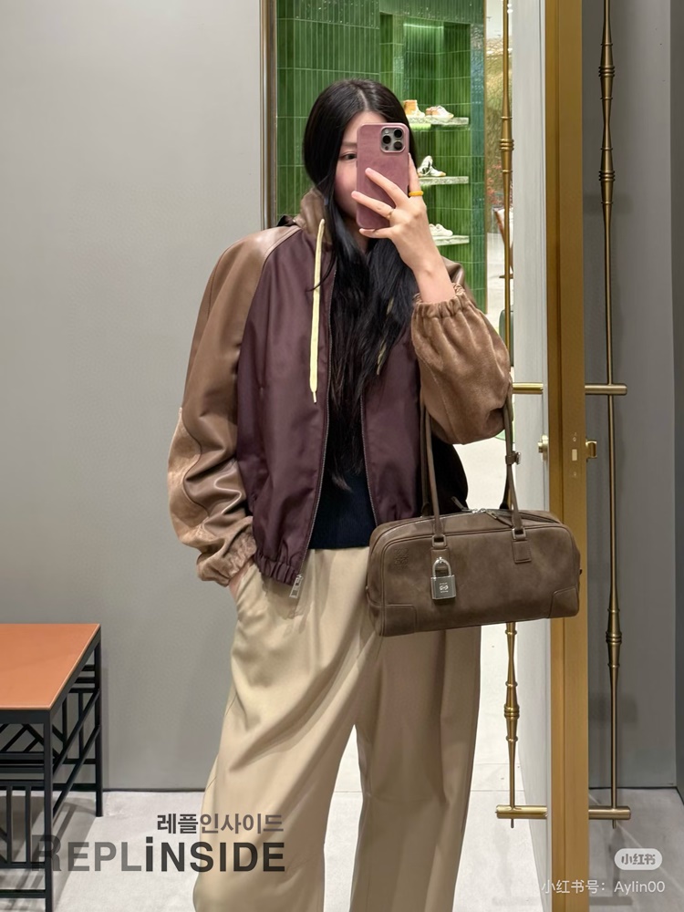 레플리카 명품 [LOEWE] 로에베 나일론 봄버 자켓 남녀공용 - 사이즈 실사