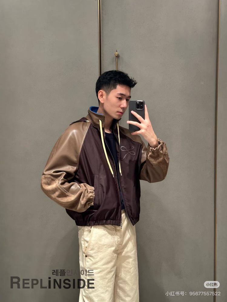 레플리카 명품 [LOEWE] 로에베 나일론 봄버 자켓 남녀공용 - 상세 이미지 실사 18