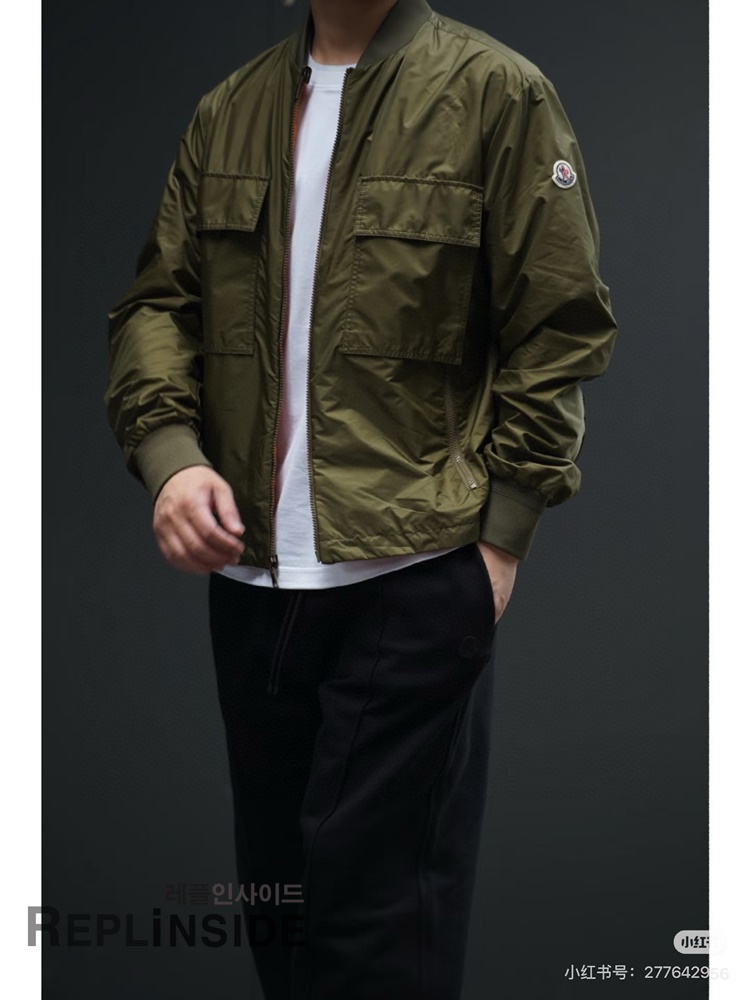 레플리카 명품 [MONCLER] 몽클레어 리버서블 봄버 바람막이 자켓 남녀공용 - 포장 실사