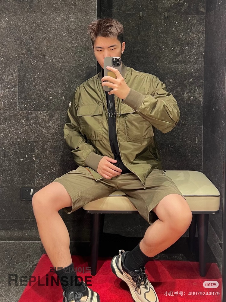 레플리카 명품 [MONCLER] 몽클레어 리버서블 봄버 바람막이 자켓 남녀공용 - 상세 이미지 실사 19