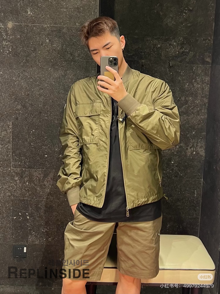 레플리카 명품 [MONCLER] 몽클레어 리버서블 봄버 바람막이 자켓 남녀공용 - 상세 이미지 실사 20