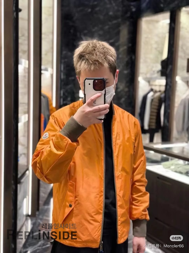 레플리카 명품 [MONCLER] 몽클레어 리버서블 봄버 바람막이 자켓 남녀공용 - 상세 이미지 실사 26