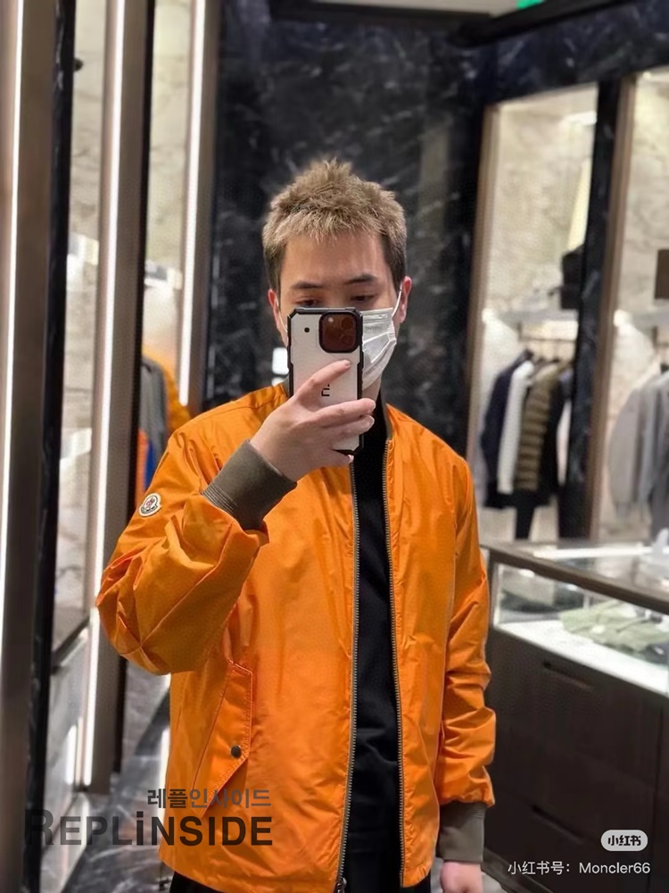 레플리카 명품 [MONCLER] 몽클레어 리버서블 봄버 바람막이 자켓 남녀공용 - 상세 이미지 실사 27
