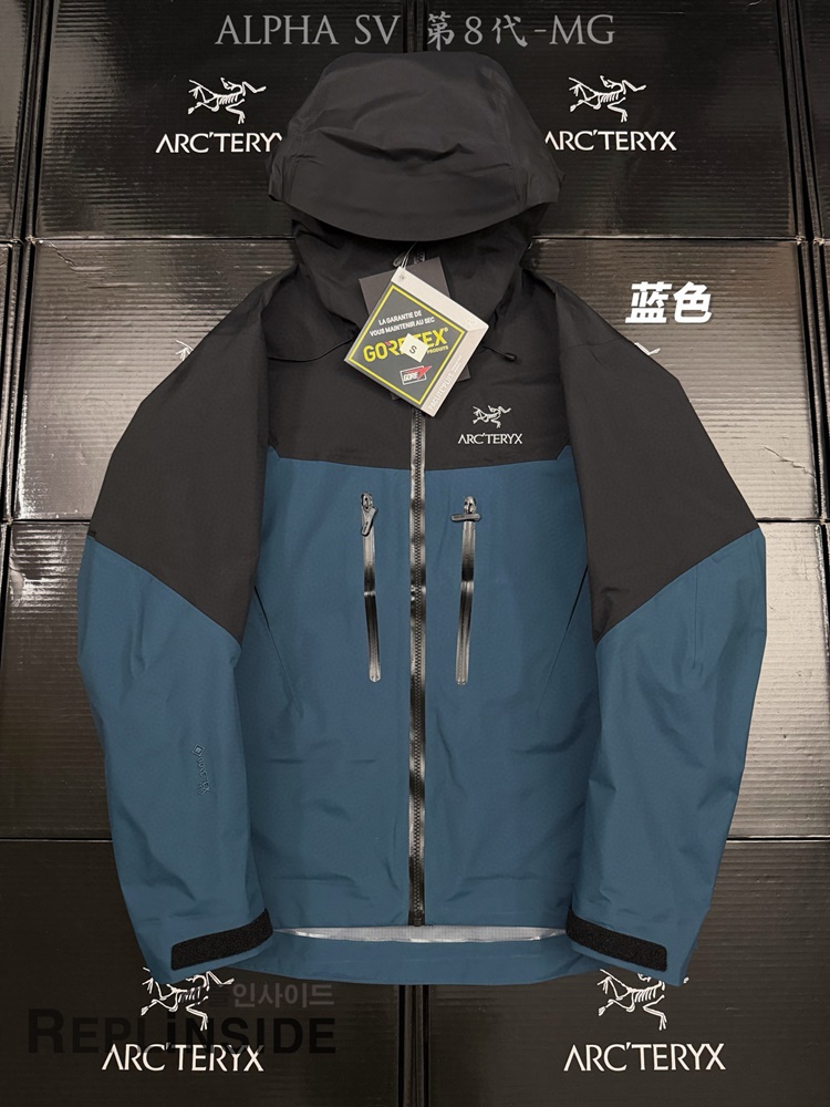 레플리카 명품 [ARCTERY] 아크테릭스 알파 ALPHA SV 8 자켓 3컬러 남녀공용 - 앞면 실사