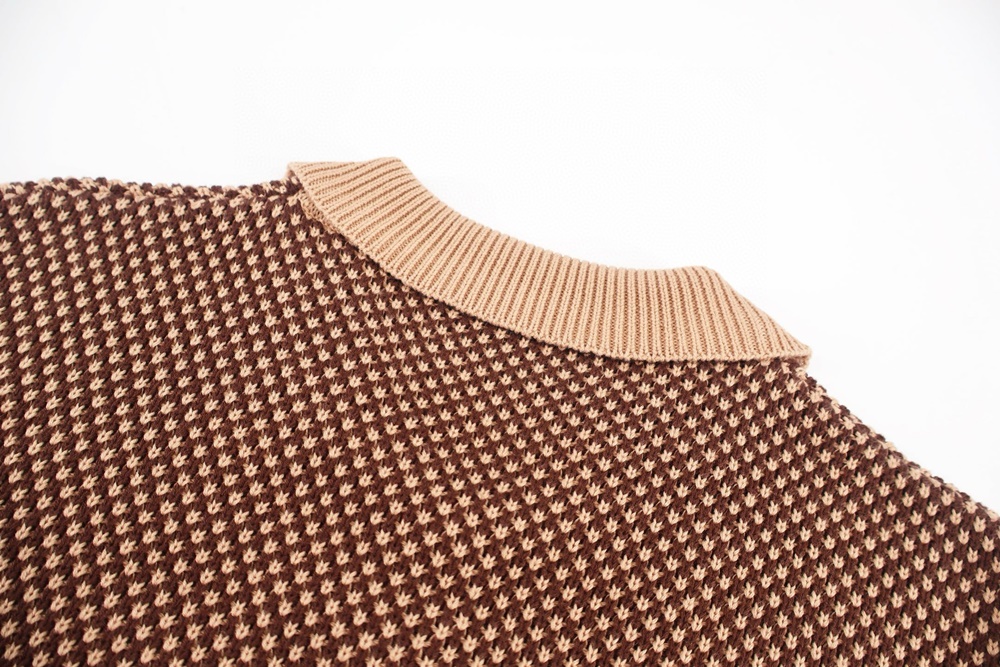 레플리카 명품 [LOUIS VUITTON] 루이비통 시그니처 쇼트 슬리브 니트 매쉬 폴로 티셔츠 남녀공용 - 택 실사