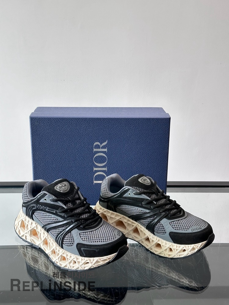 레플리카 명품 [DIOR] 디올 B35 NXXT 스니커즈 남성용 - 인솔 실사
