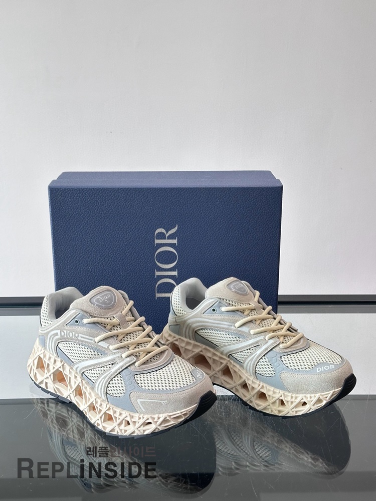 레플리카 명품 [DIOR] 디올 B35 NXXT 스니커즈 남성용 - 인솔 실사